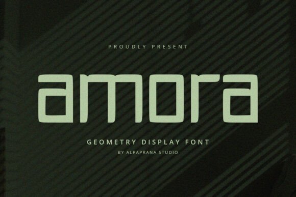 Amora: The Bold Display Font for Modern Campaigns
