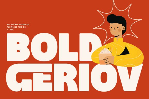 Bold Geriov: A Display Font That Adds Character to Branding