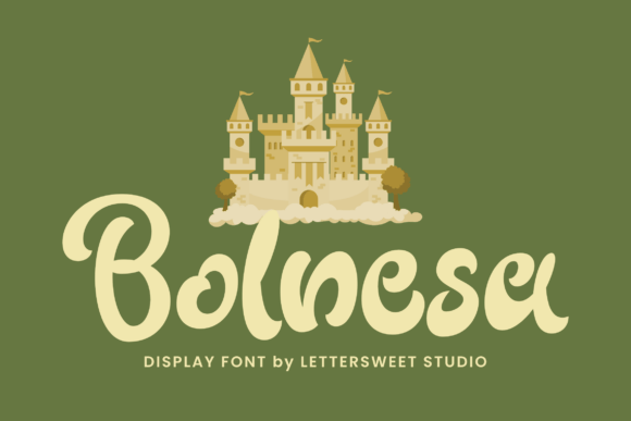 Bolnesa: The Whimsical Display Font for Playful Branding