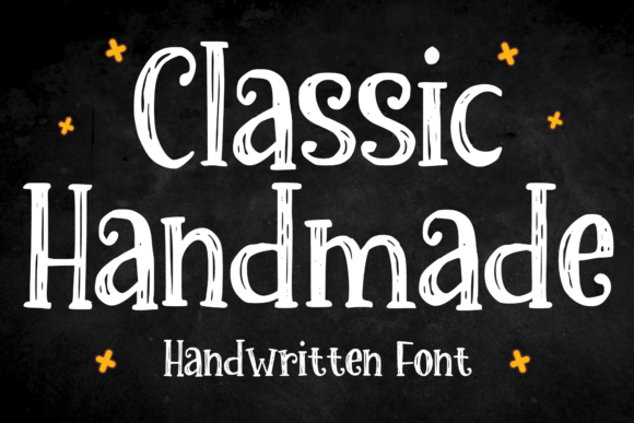 Classic Handmade Font for Professional Branding and Design