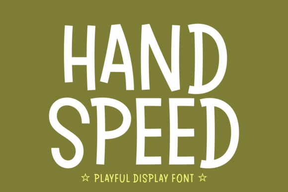 Hand Speed: The Perfect Typeface for Creative Editorial Projects
