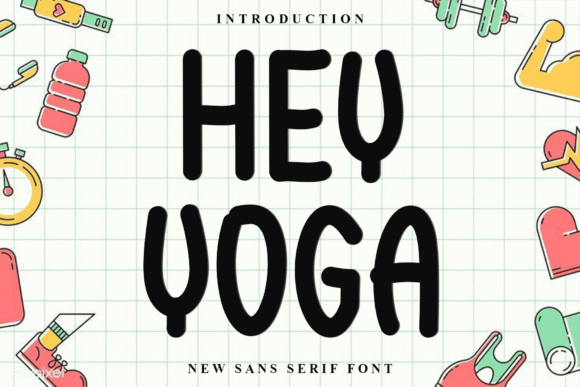 Hey Yoga: A Festive Font for Holiday Campaigns