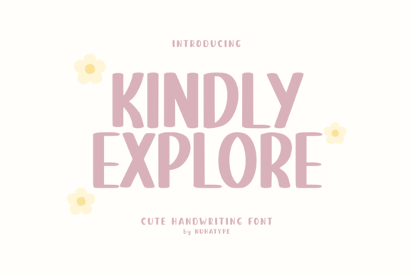 Kindly Explore: A Handwritten Font for Warm Editorial Design