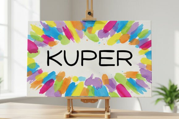 Kuper: The Playful Handwritten Display Font for Modern Web Design