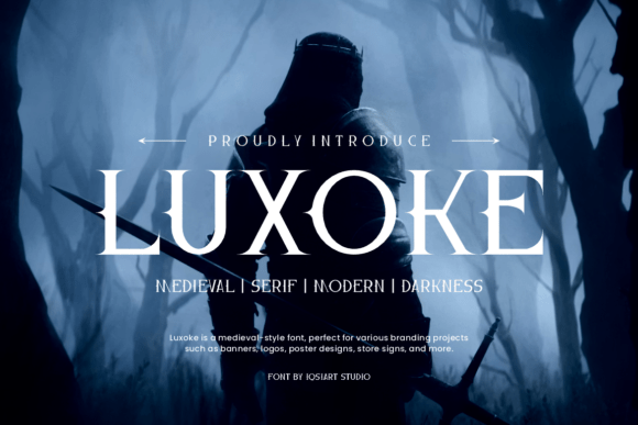 Luxoke: The Premium Serif Font for Handmade Branding