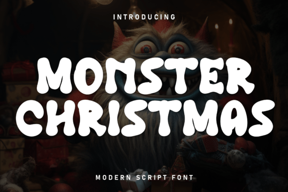 Monster Christmas: The Perfect Display Font for Festive Branding