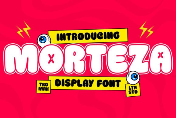 Morteza: A Playful Font for Bold Branding