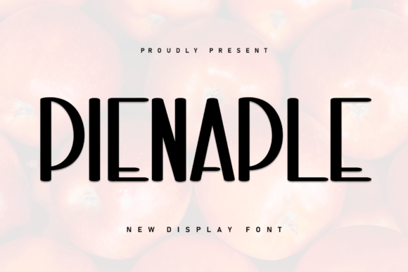 Pienaple: A Handwritten Display Font for Digital Creativity