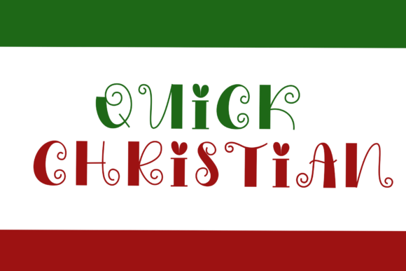 Quick Christian Font for Web Design and Digital Projects