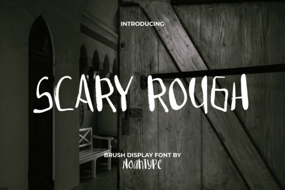 Scary Rough: The Ultimate Display Font for Horror Branding
