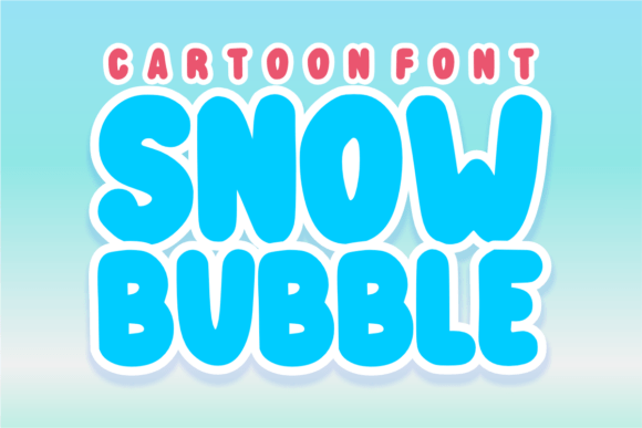 Snow Bubble Font for Eye-Catching Campaign Designs