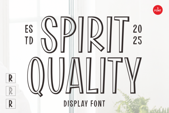 Spirit Quality: A Display Font for Modern Web Design
